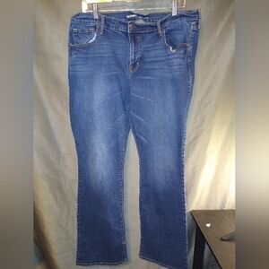 Old Navy original plus size denim blue jeans